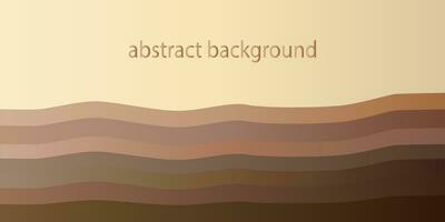 Abstract vector background wavy distorted lines in chocolate beige brown tones.EPS10