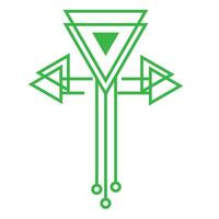 esoteric magic symbol spritual vector