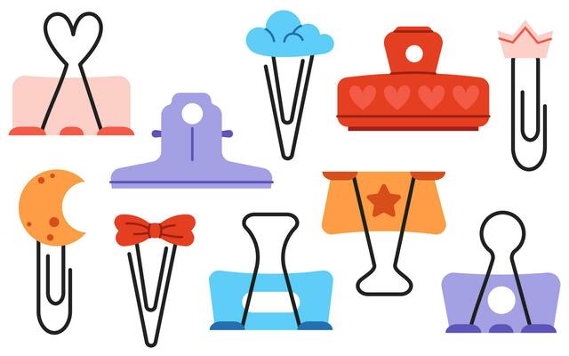 Paper Clip Vector Art, Icons, and Graphics for Free Download