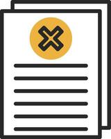 Reject Vector Icon Design