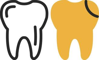 Tooth Vector Icon Design