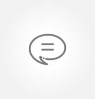 Talk bubble speech icon. Blank empty bubbles vector design elements. Chat on line symbol template. Dialogue balloon sticker silhouette. message icon vector. chat icon in trendy style.