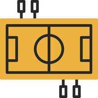 Table Football Vector Icon Design