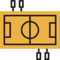 Table Football Vector Icon Design