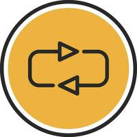 Loop Vector Icon Design