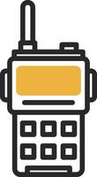 Walkie Talkie Vector Icon Design