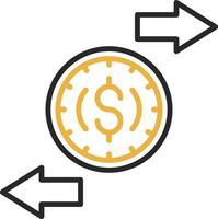Exchange Rate Vector Icon Design