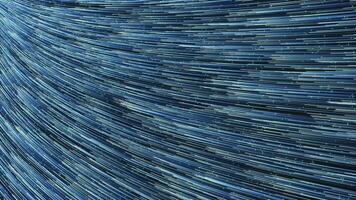 Blue flowing lines,luminous lines,3d rendering. video