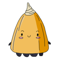 Corn candy character png