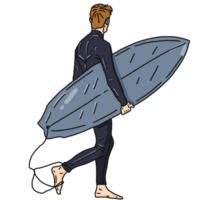 man with board png