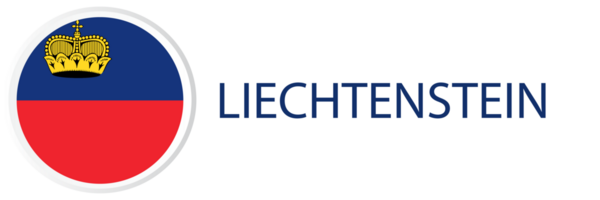 Liechtenstein bandera en web botón, botón icono. png