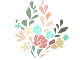 flowers decorating books magazines coloring books png