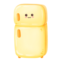 cute refrigerator cartoon illustration png