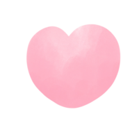 Heart water color png