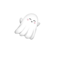 etiqueta engomada del fantasma de halloween png