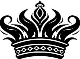 Crown - Minimalist and Flat Logo - Vector illustration