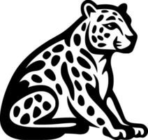 leopardo - alto calidad vector logo - vector ilustración ideal para camiseta gráfico