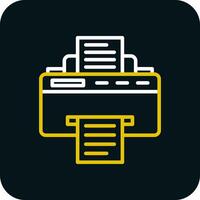 Printer Vector Icon Design