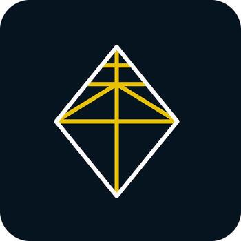 cristal vector icono diseño