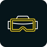 Vr Glasses Vector Icon Design