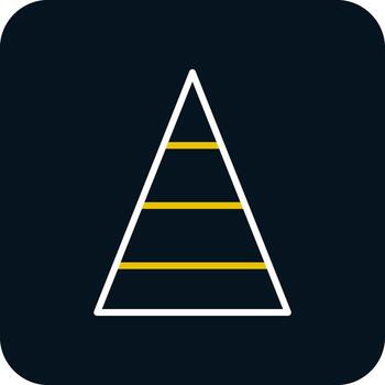 Pyramid Vector Icon Design