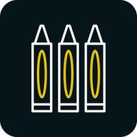 Crayons Vector Icon Design