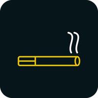 Cigarette Vector Icon Design