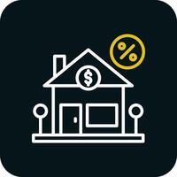 Home Loan Vector Icon Design