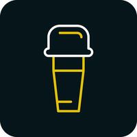 Ice Cream Vector Icon Design