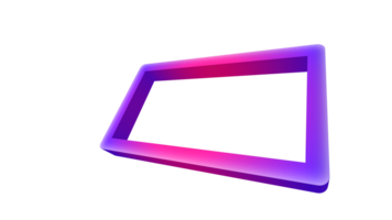 frame for text. 3d render of a key png