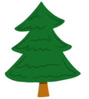 Natal pinho árvore desenho animado desenhando png