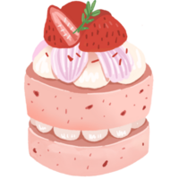 Illustration of cake png