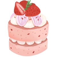 ilustración de pastel png