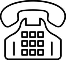 Telephone Line Icon vector