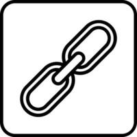 Link Line Icon vector