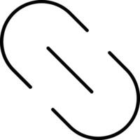 Link Line Icon vector