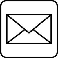 Email Line Icon vector