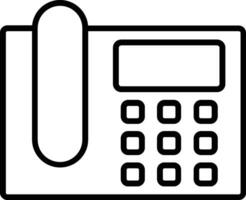Telephone Line Icon vector