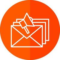 Email Marketing Vector Icon Design