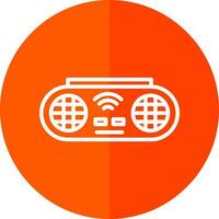 Portable Speaker Vector Icon Design