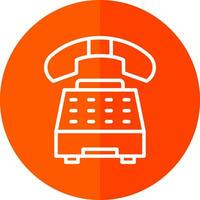 Telephone Vector Icon Design