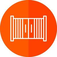 Gate Vector Icon Design