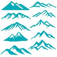 Mountain Vector Shapes For Logos