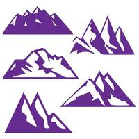 Mountain Vector Shapes For Logos