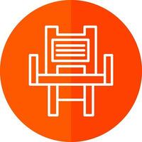 Baby Chair Vector Icon Design