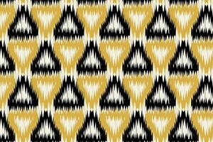 Ikat oriental pattern by ethnic abstract vector