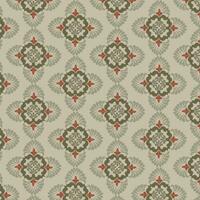 Ikat oriental pattern by ethnic abstract vector