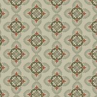 Ikat oriental pattern by ethnic abstract vector