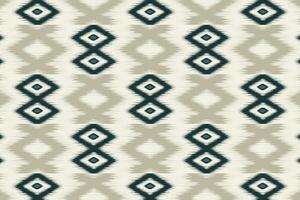 Ikat oriental pattern by ethnic abstract vector