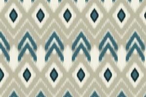 Ikat oriental pattern by ethnic abstract vector